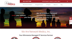 Desktop Screenshot of networkmedics.com